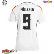 Camiseta Alemania Niclas Fullkrug #9 Primera Equipación Eurocopa 2024 manga corta